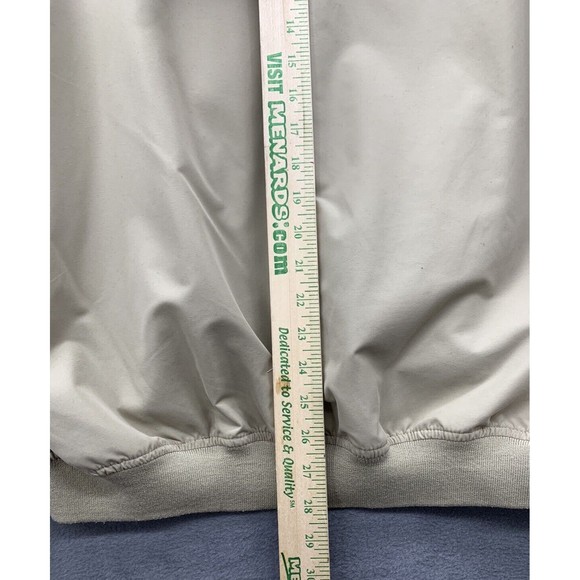 Dunbrooke Club Collection Henley Pullover Sweaters Mens X-Large Beige Lined Logo - Picture 5 of 15